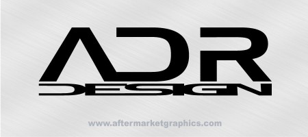 ADR Design Wheels Decals - Pair (2 pieces)